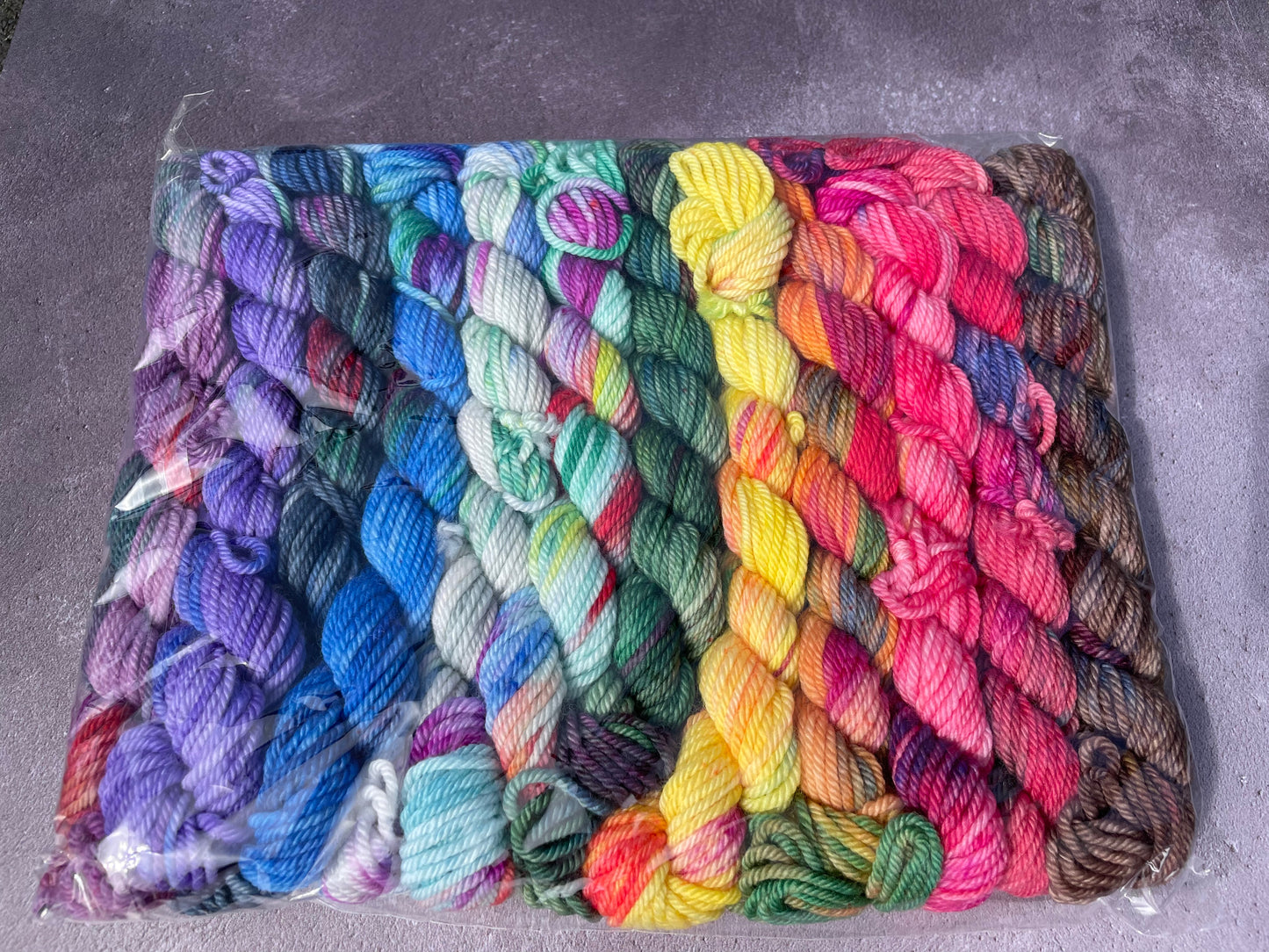 Ready to ship - DK mini skein packs - Pack A