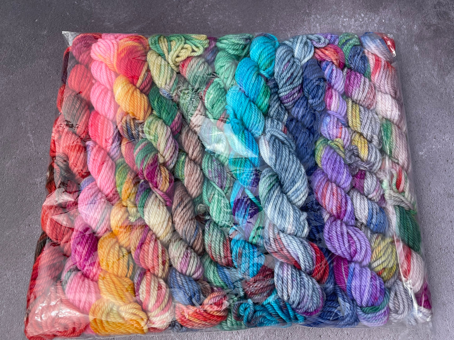Ready to ship - DK mini skein packs - Pack K