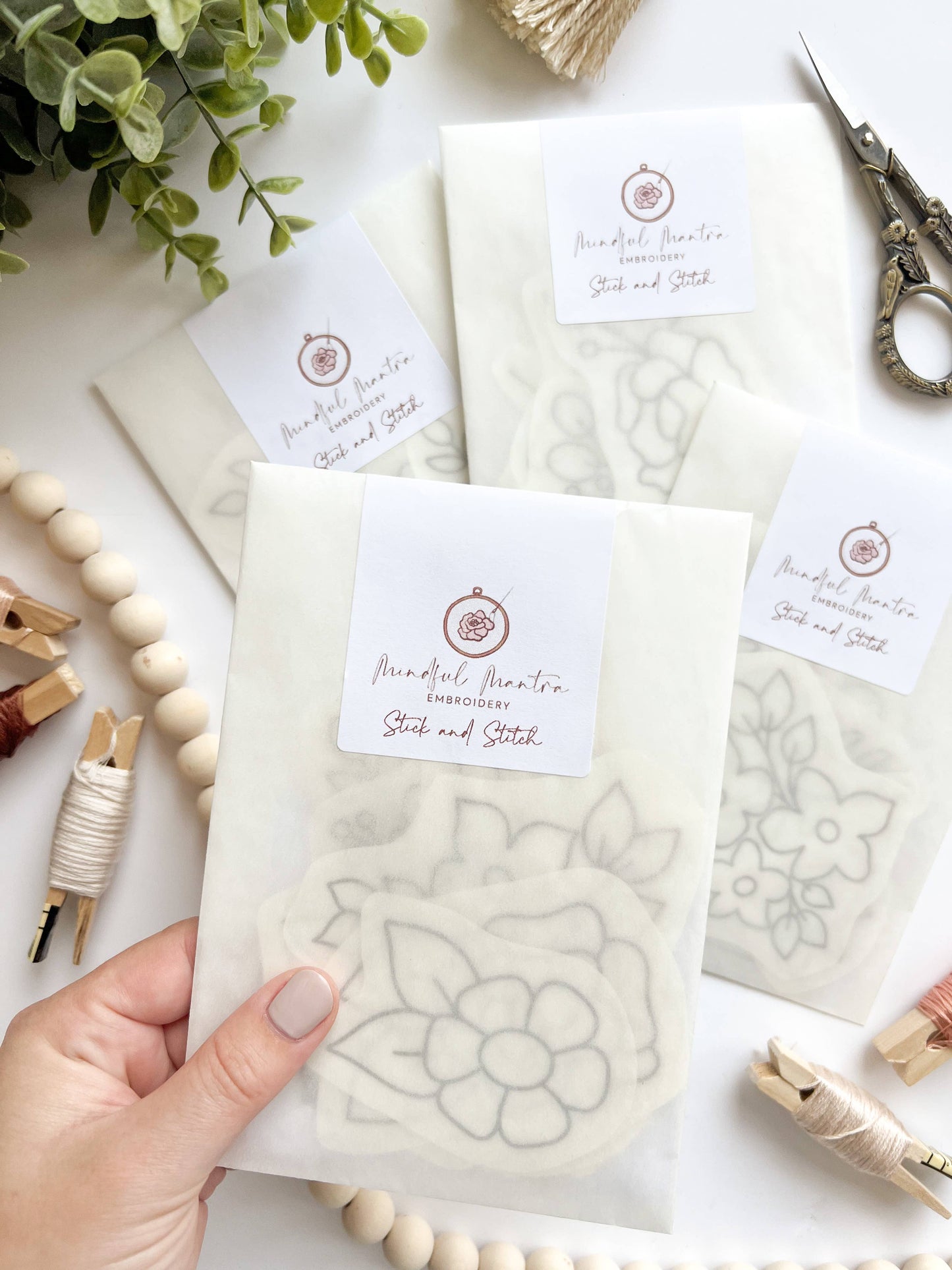 Stick and Stitch Embroidery Patterns - Floral
