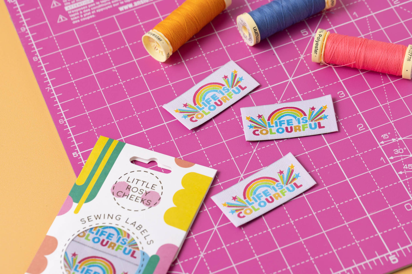 Life is Colourful - Sewing Labels for Clothes and Gifts