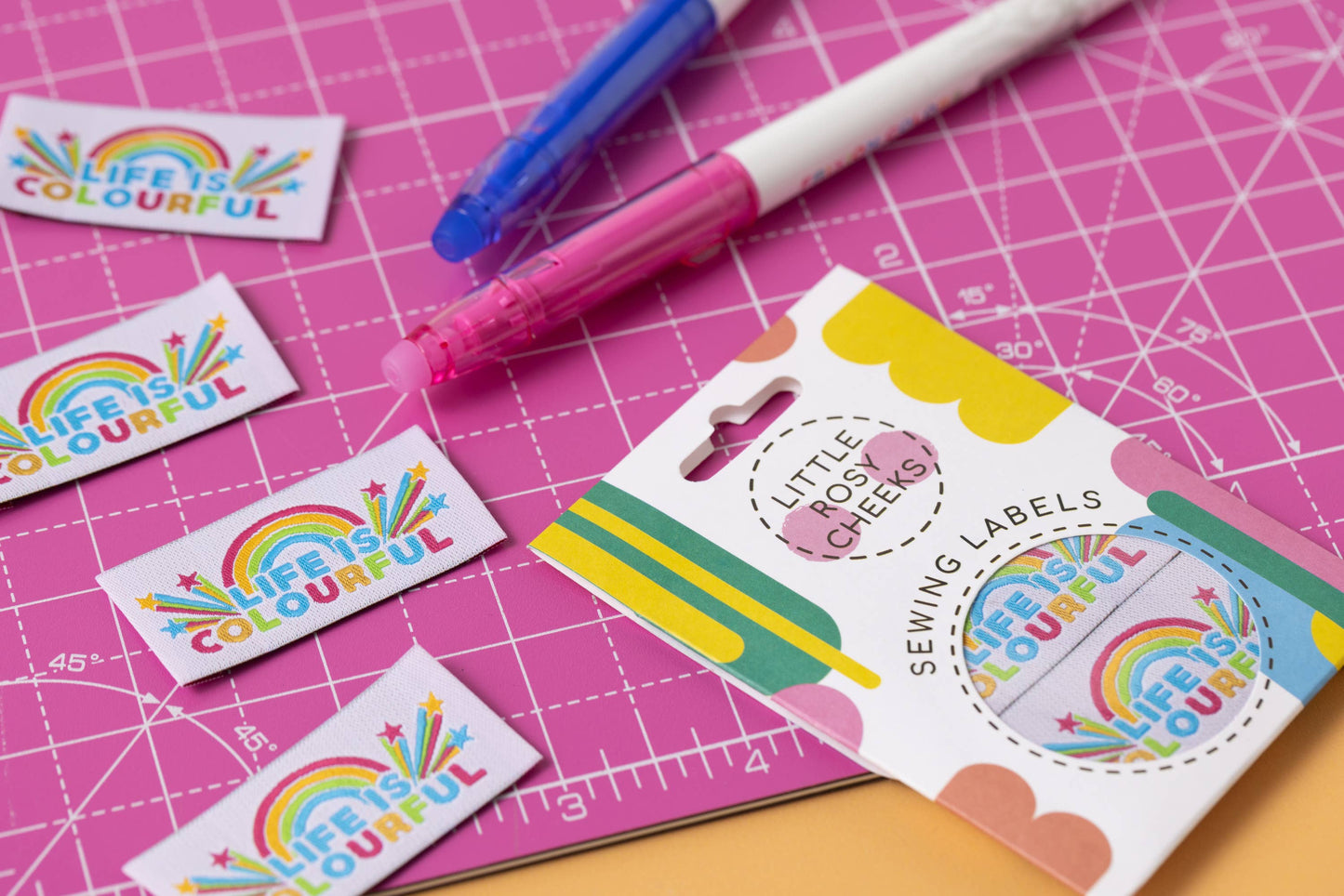 Life is Colourful - Sewing Labels for Clothes and Gifts