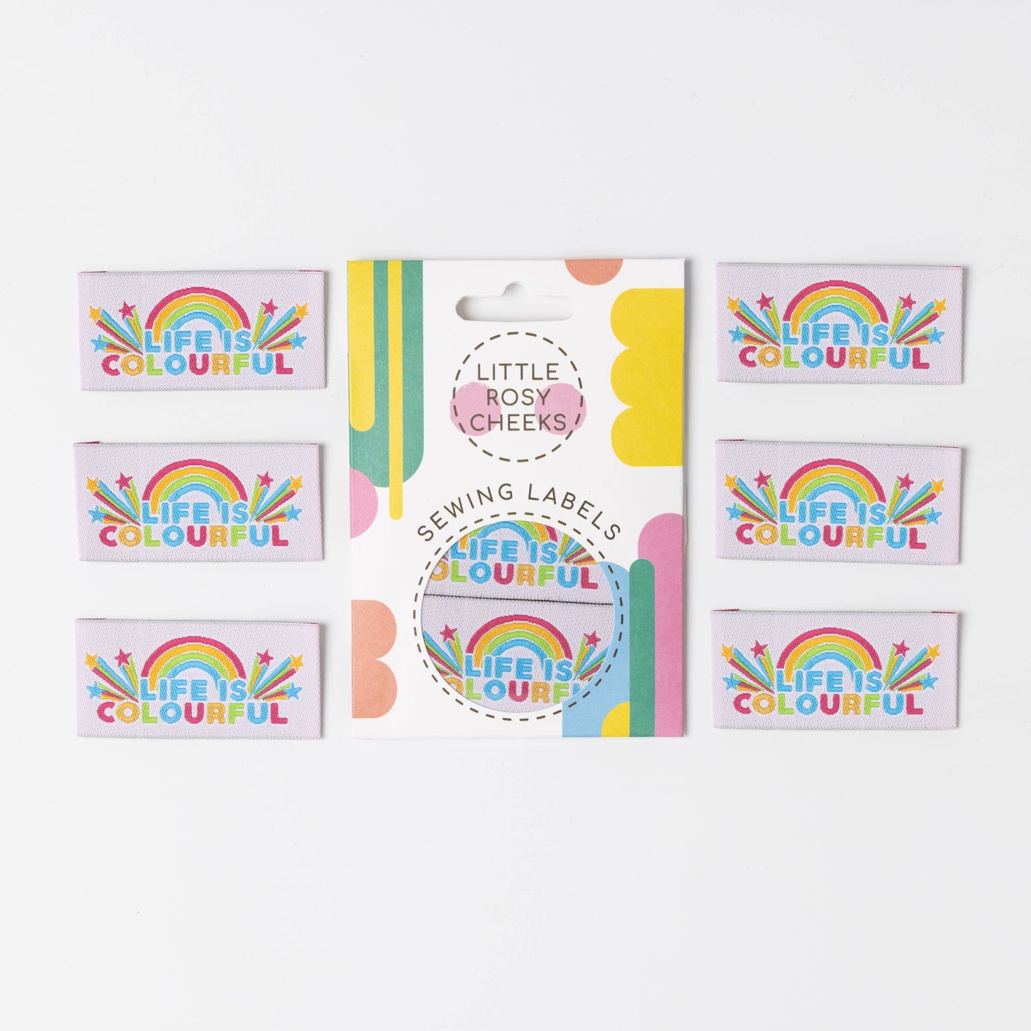 Life is Colourful - Sewing Labels for Clothes and Gifts