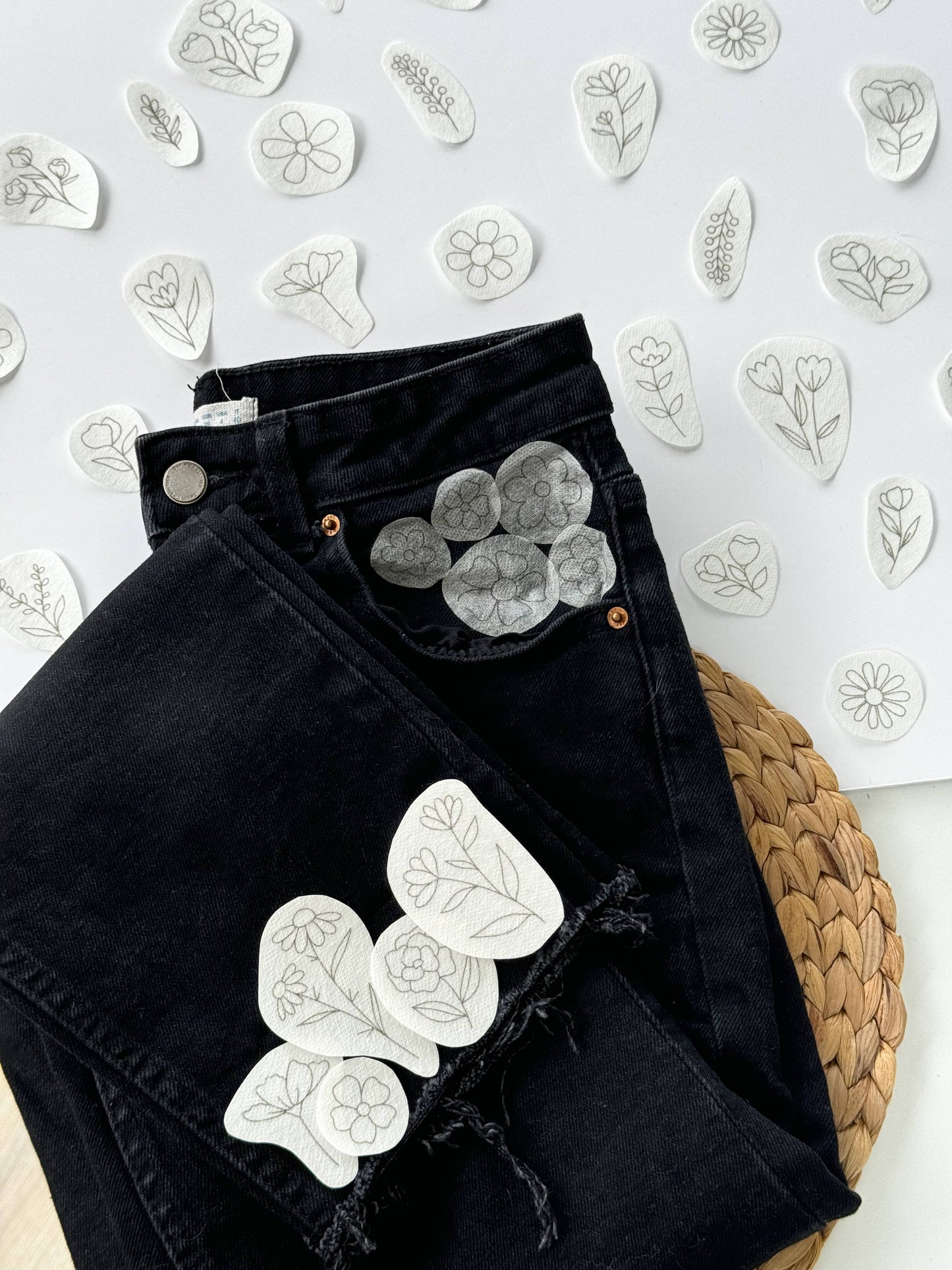 Stick and Stitch Embroidery Patterns - Dainty Florals