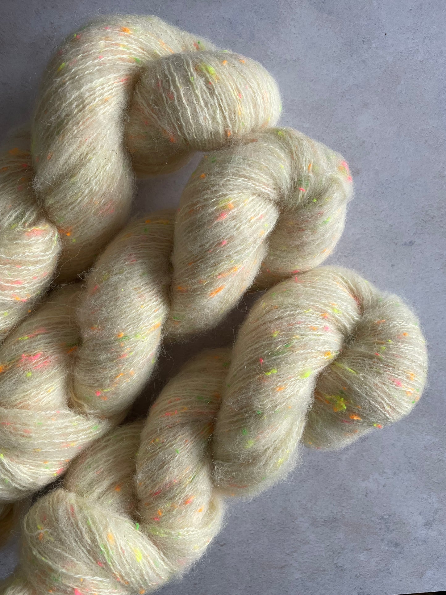 Neon Fluff Fingering