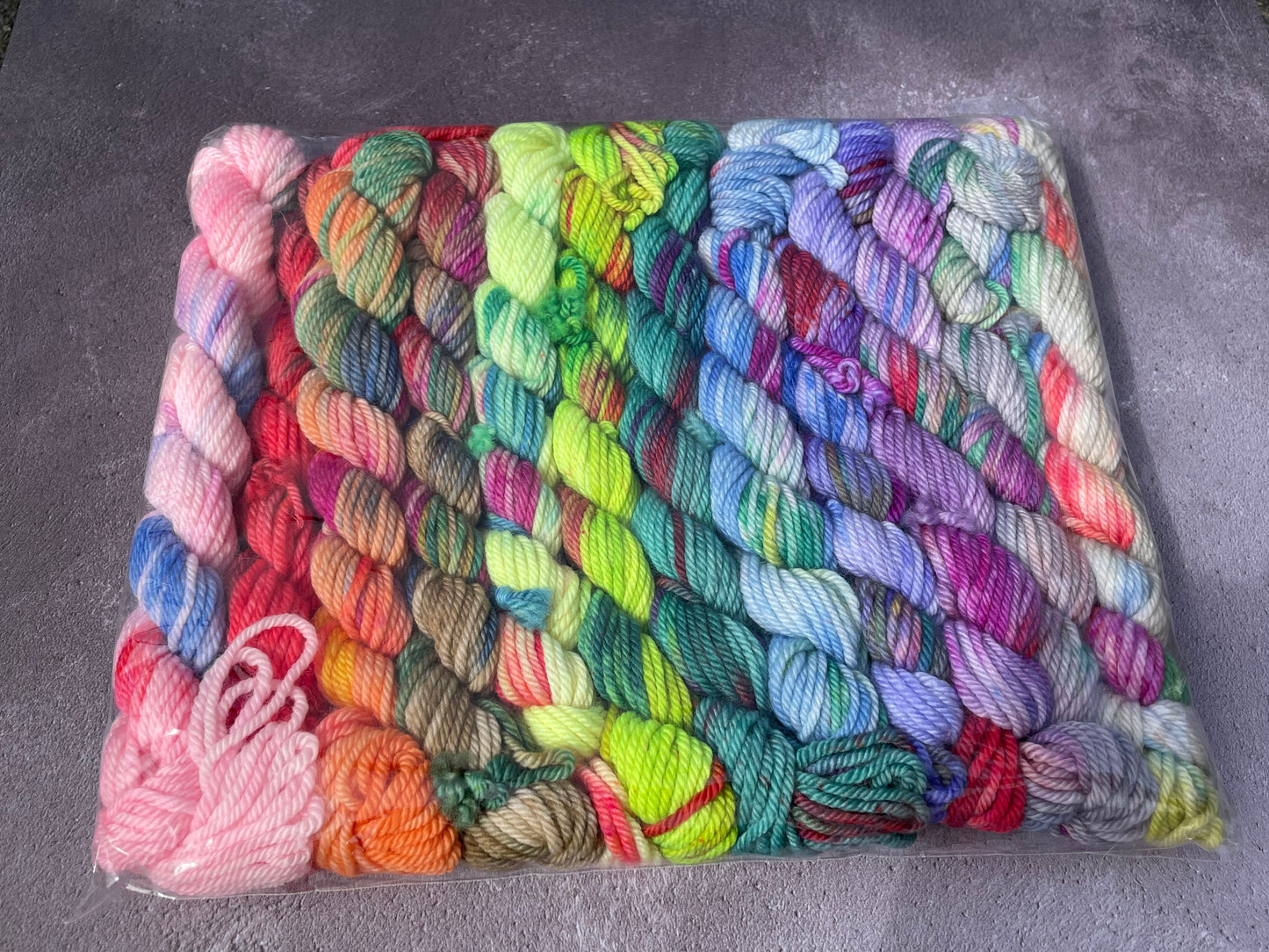 Ready to ship - DK mini skein packs - Pack B