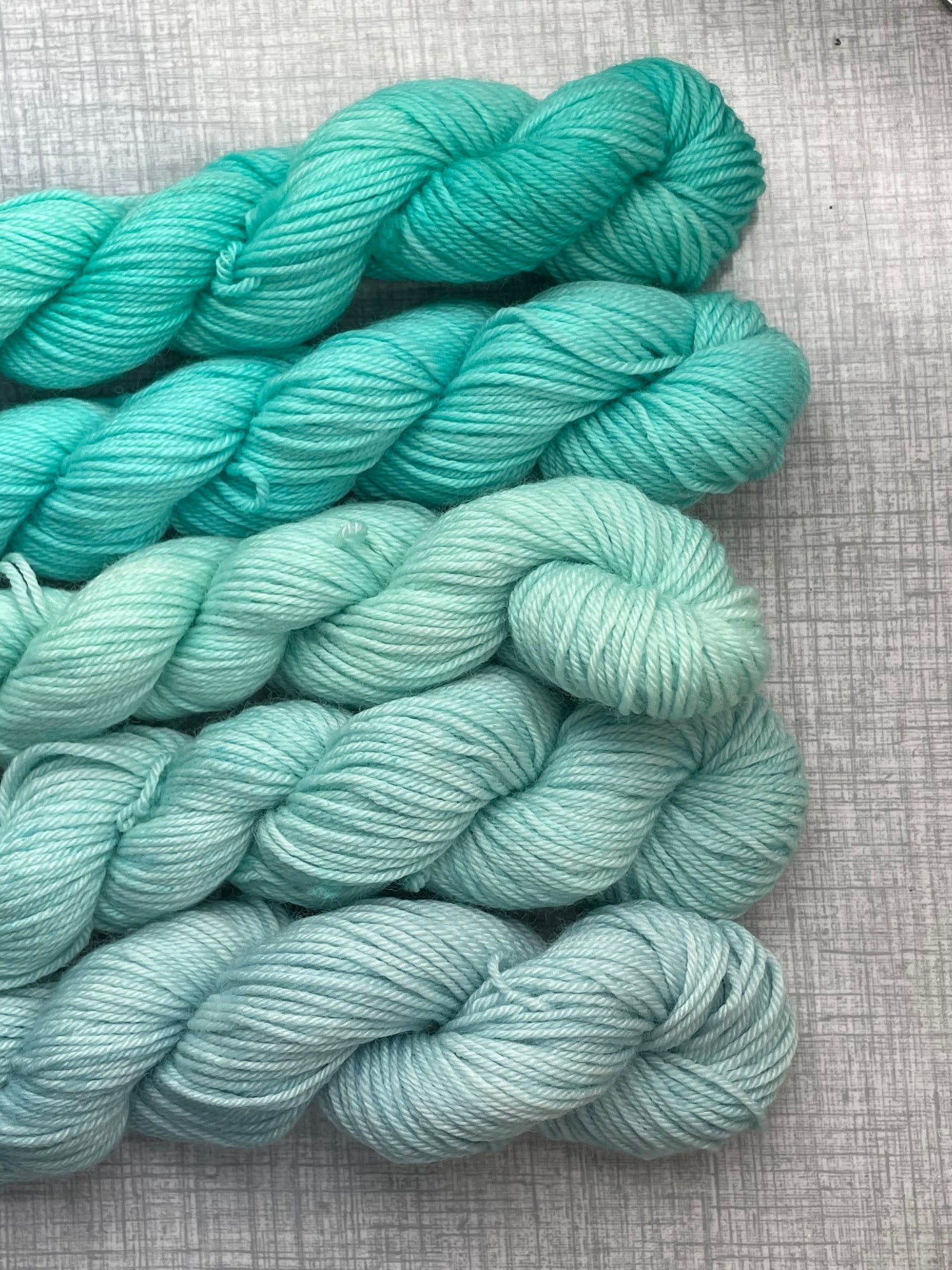 Dyed to order semi solids - 4ply/fingering yarns