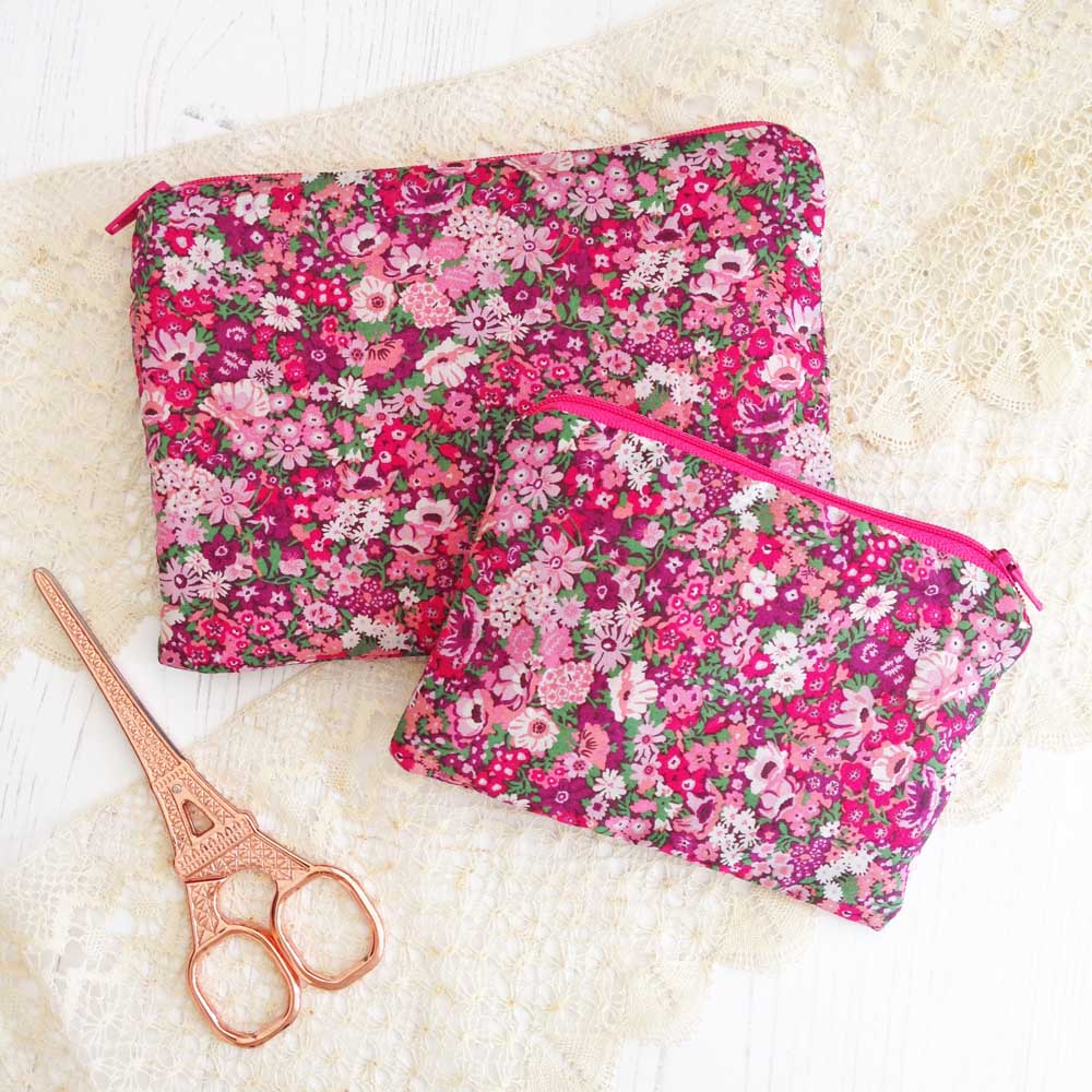 Alice Caroline - Make up pouch and coin purse kit