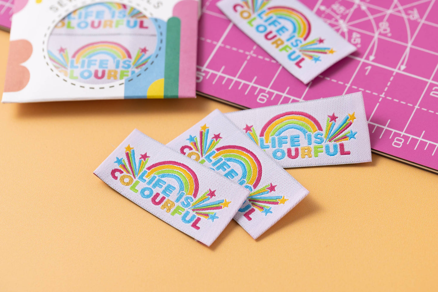 Life is Colourful - Sewing Labels for Clothes and Gifts