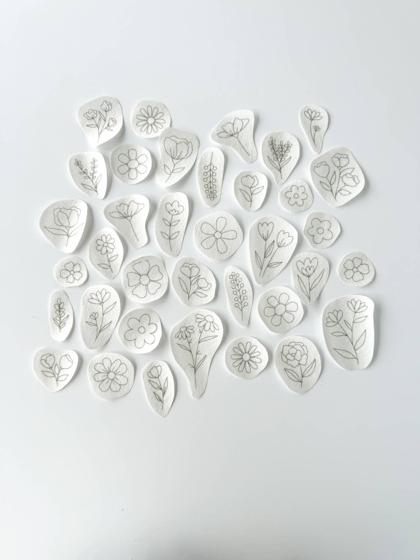 Stick and Stitch Embroidery Patterns - Dainty Florals