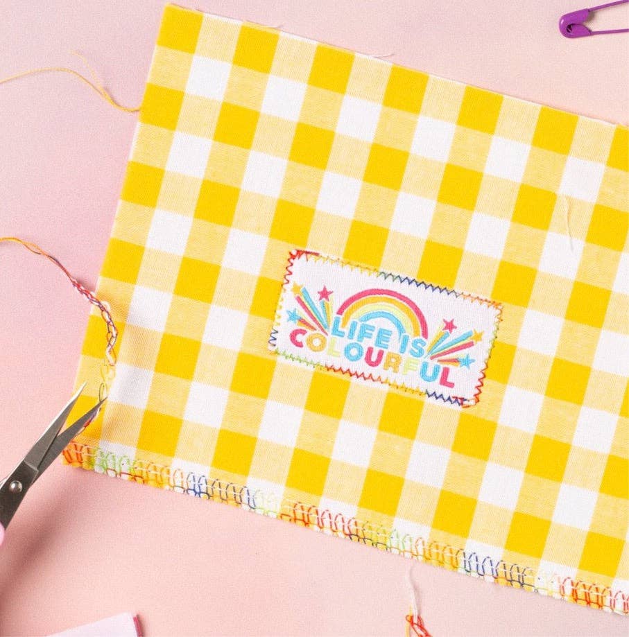 Life is Colourful - Sewing Labels for Clothes and Gifts