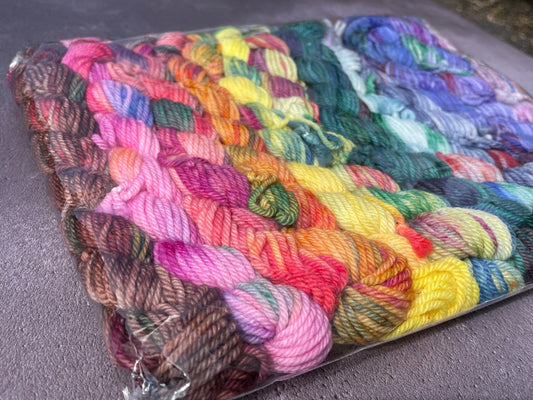 Ready to ship - DK mini skein packs - Pack G