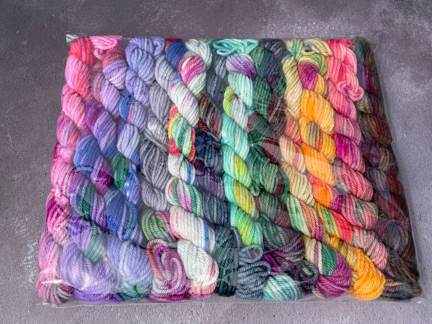 Ready to ship - DK mini skein packs - Pack J