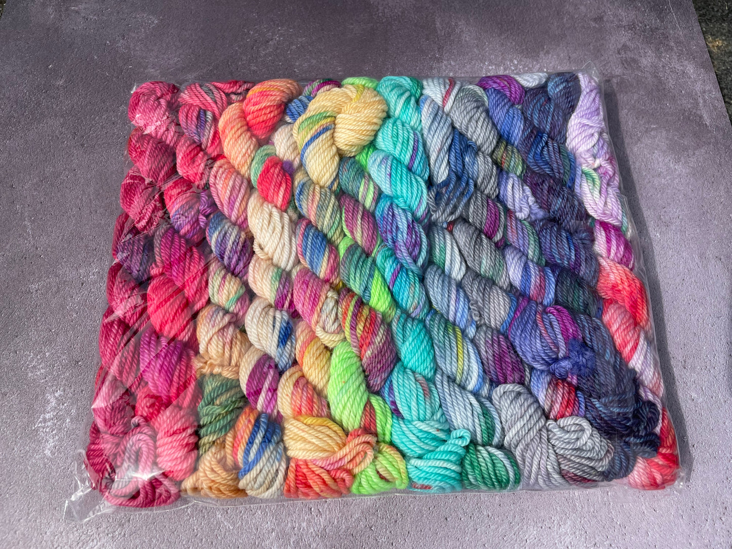 Ready to ship - DK mini skein packs - Pack D
