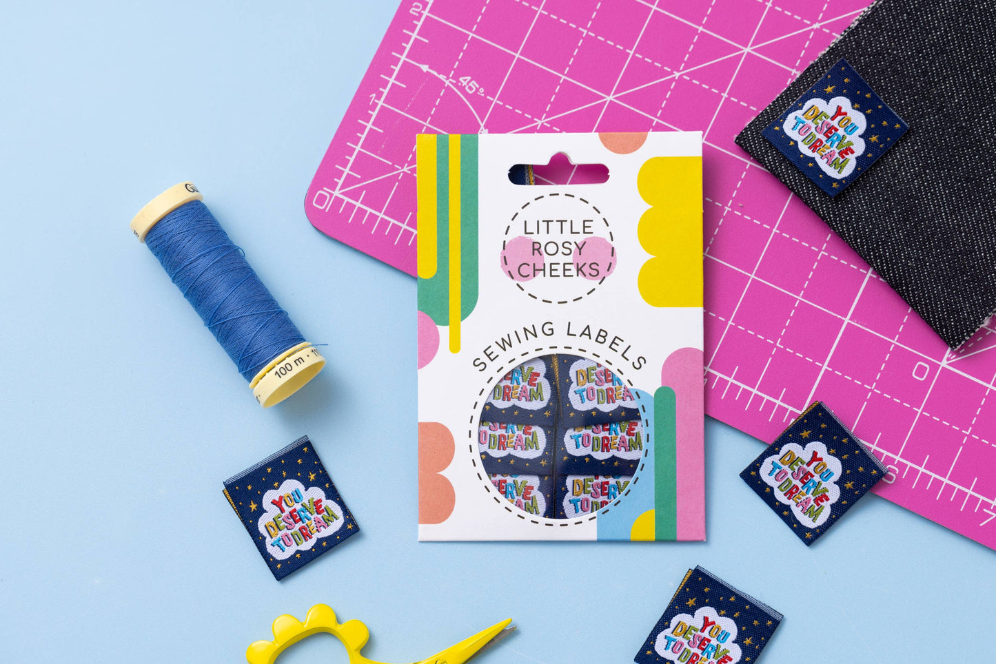 Deserve to dream - Sewing Labels for Clothes and Gifts