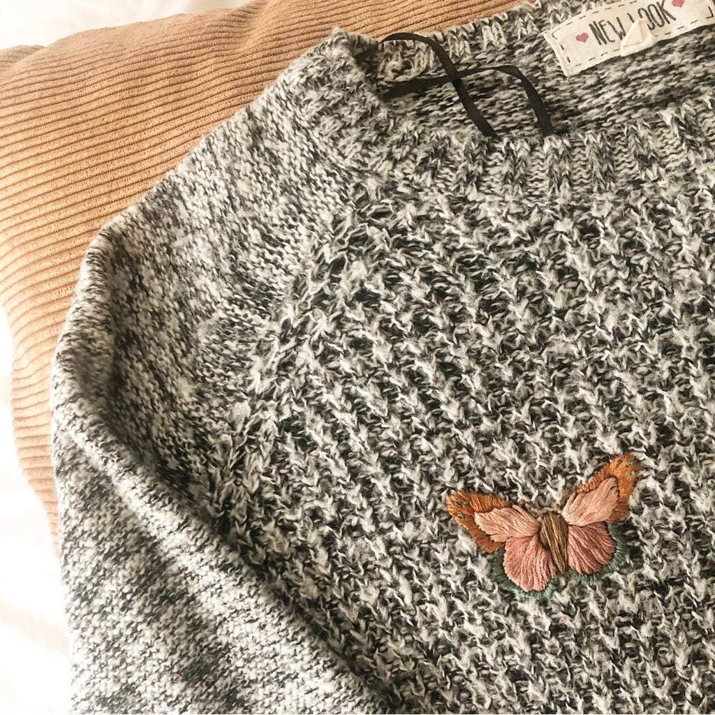 Stick and Stitch Embroidery Patterns - T-Shirt Motif