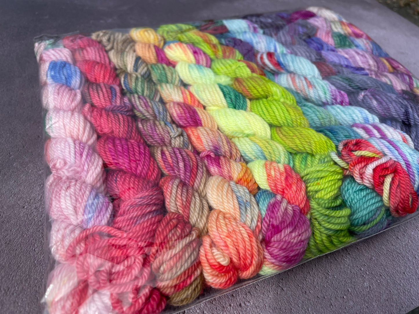 Ready to ship - DK mini skein packs - Pack F