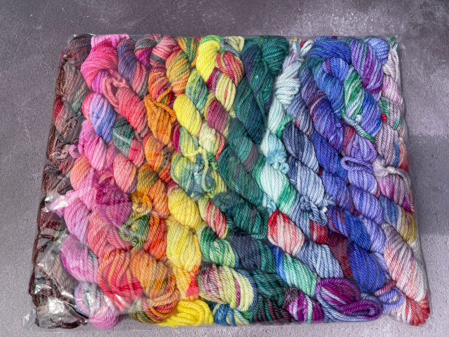 Ready to ship - DK mini skein packs - Pack G