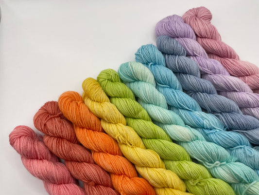 Lazy days mini skein bundle - ready to ship