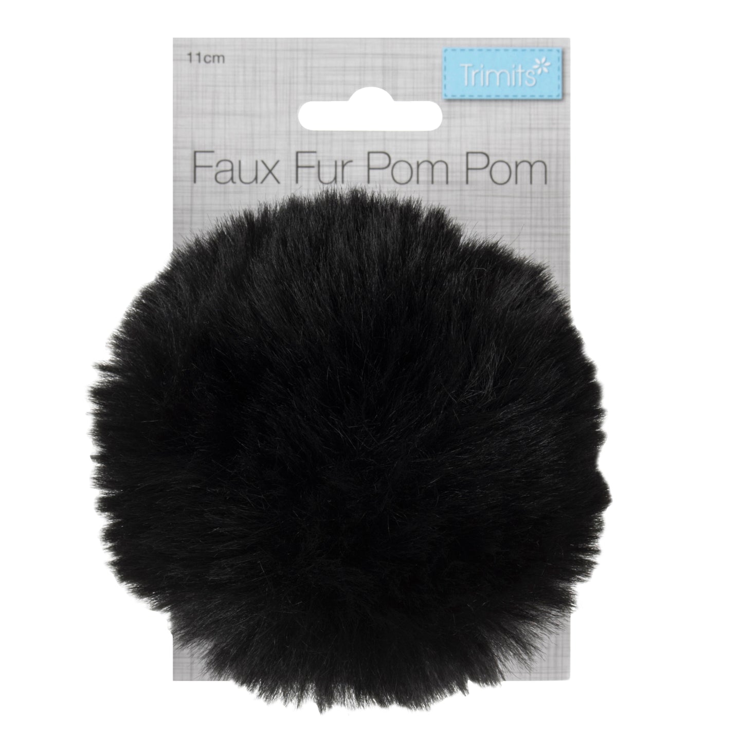 Faux fur pom pops