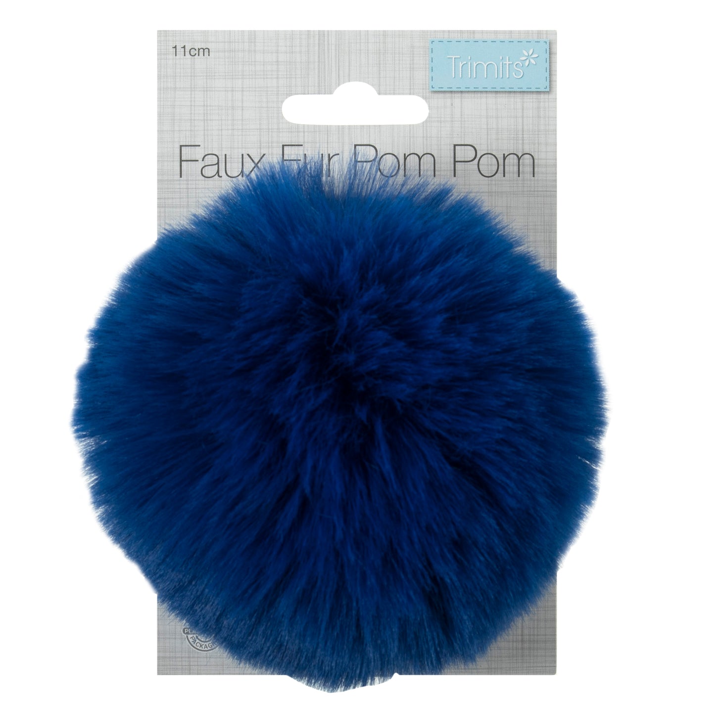 Faux fur pom pops