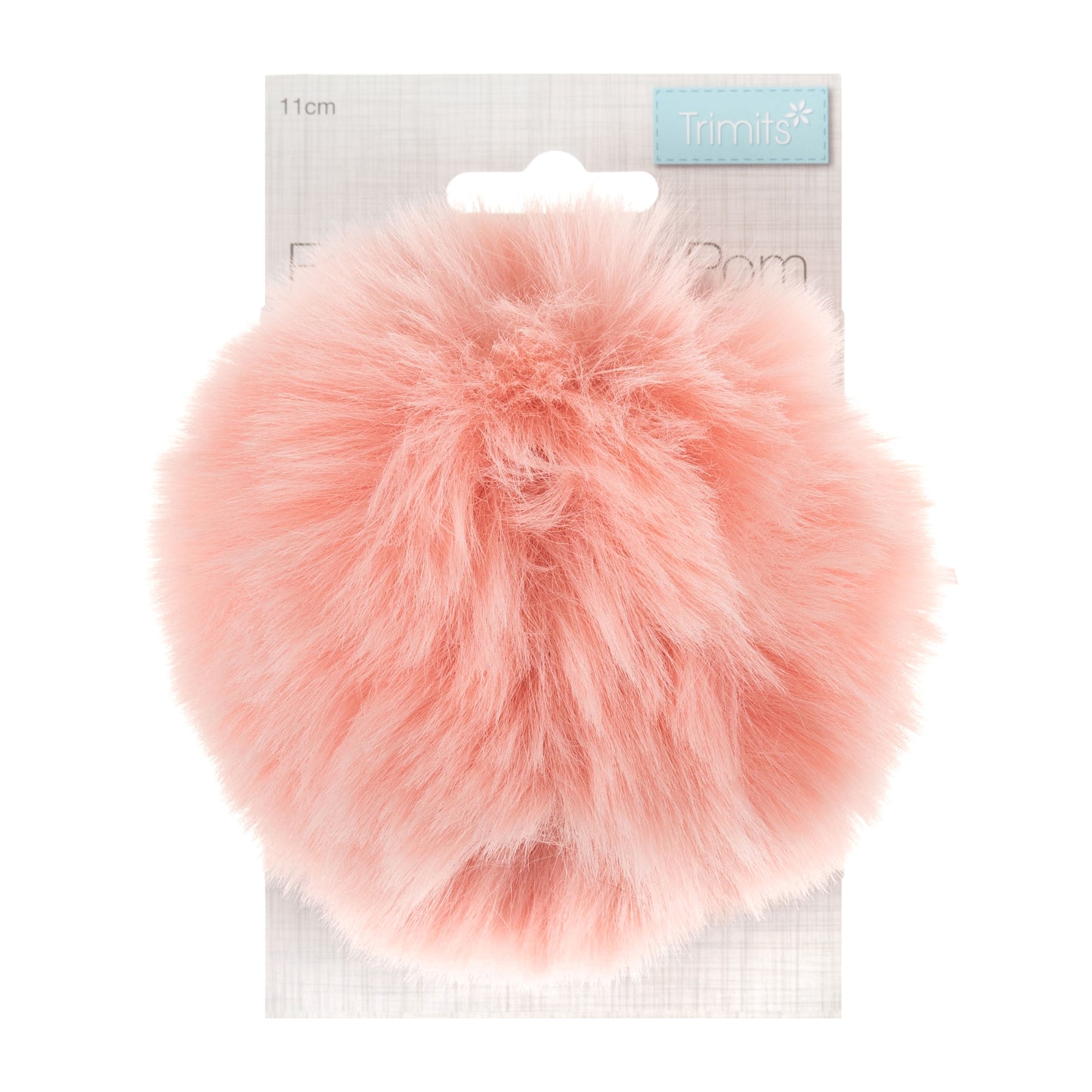 Faux fur pom pops