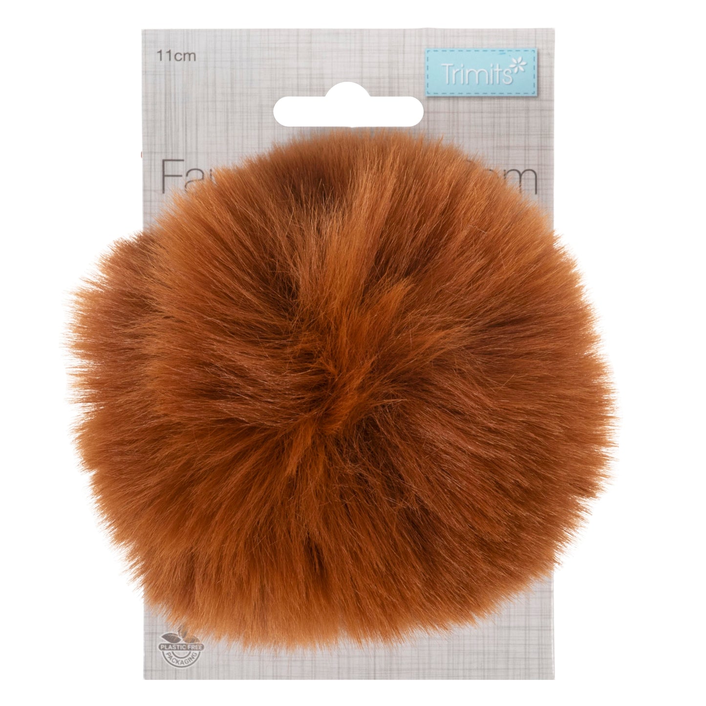 Faux fur pom pops