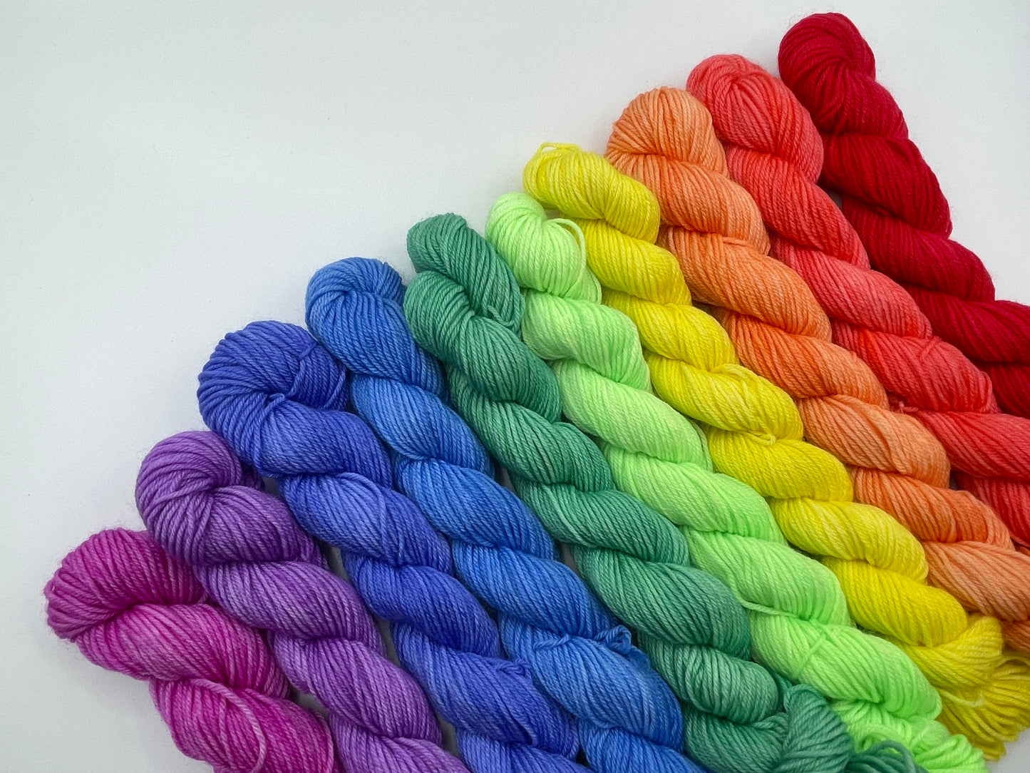 Garden flowers mini skein bundle - ready to ship