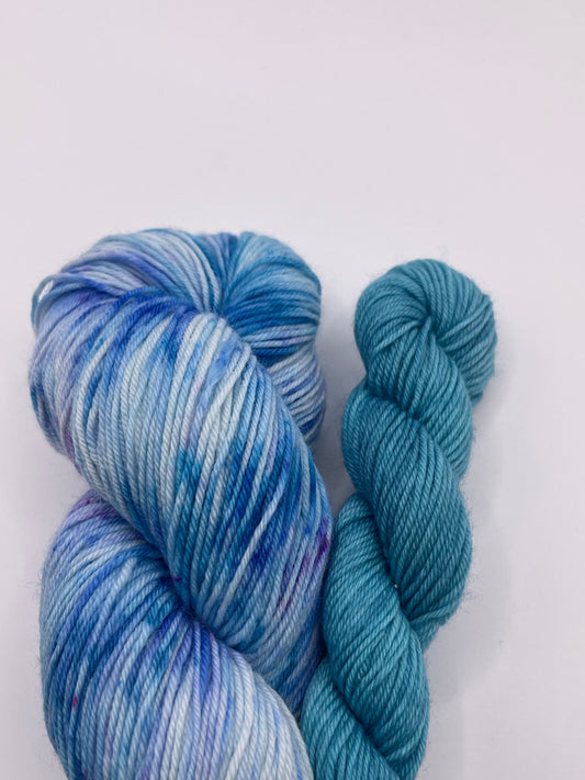 Sock set - The blue dress
