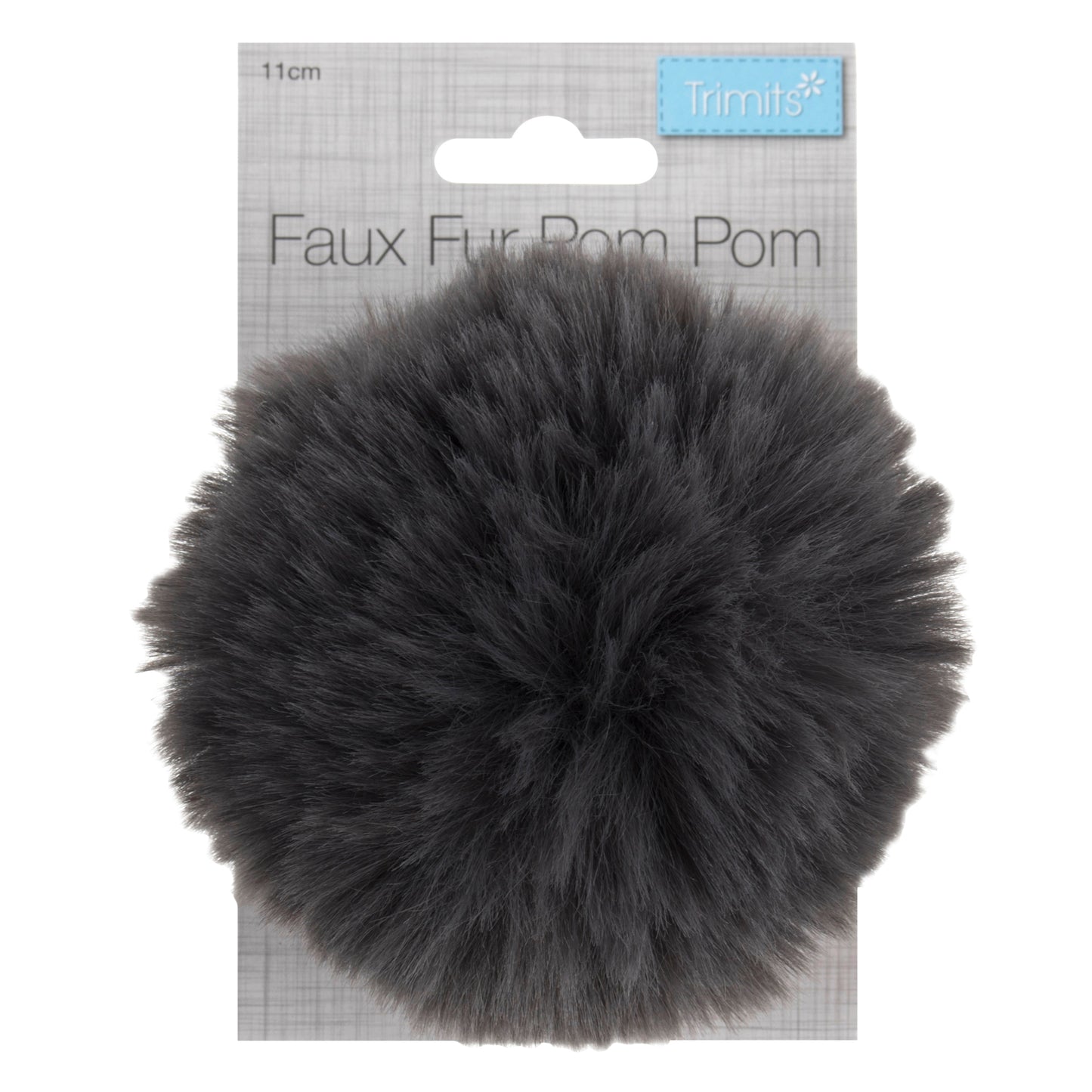 Faux fur pom pops