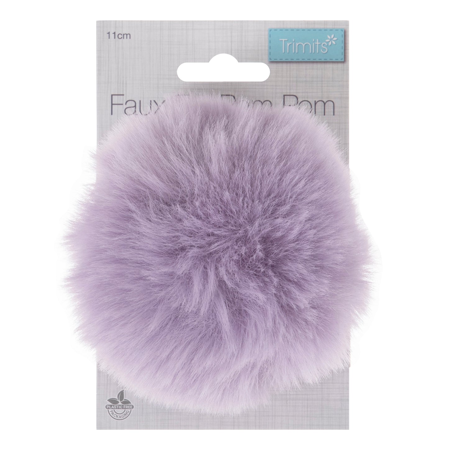 Faux fur pom pops