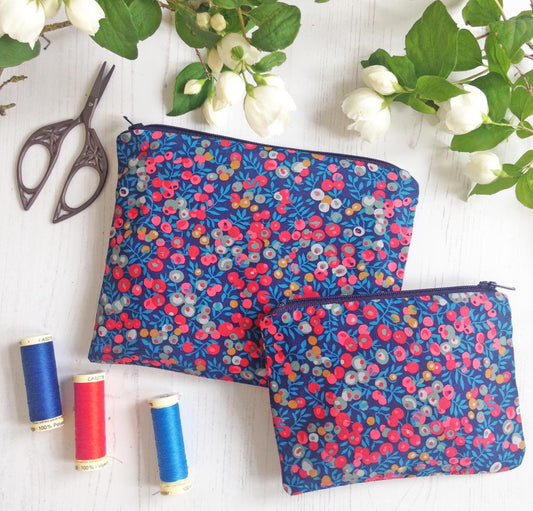 Alice Caroline - Make up pouch and coin purse kit