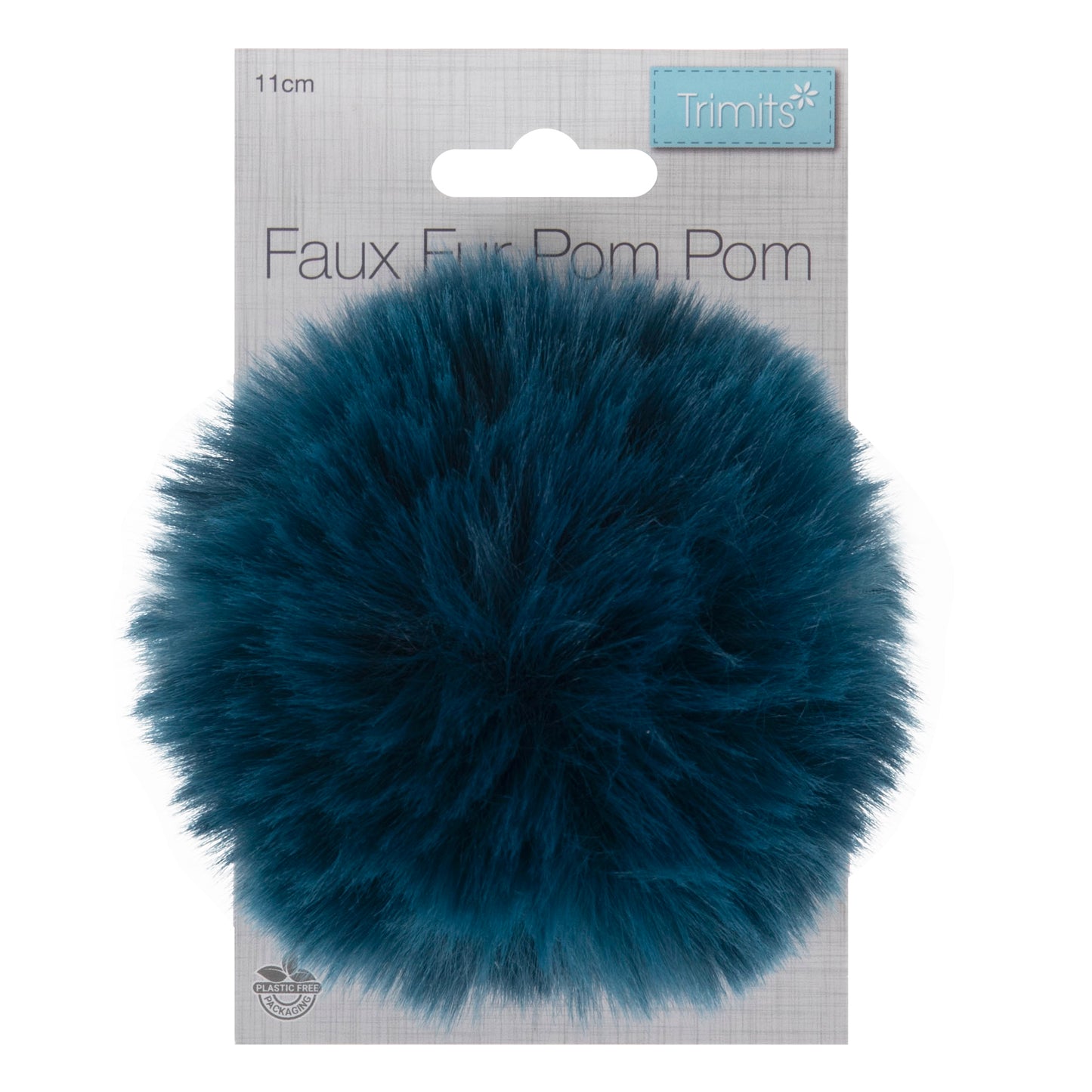 Faux fur pom pops