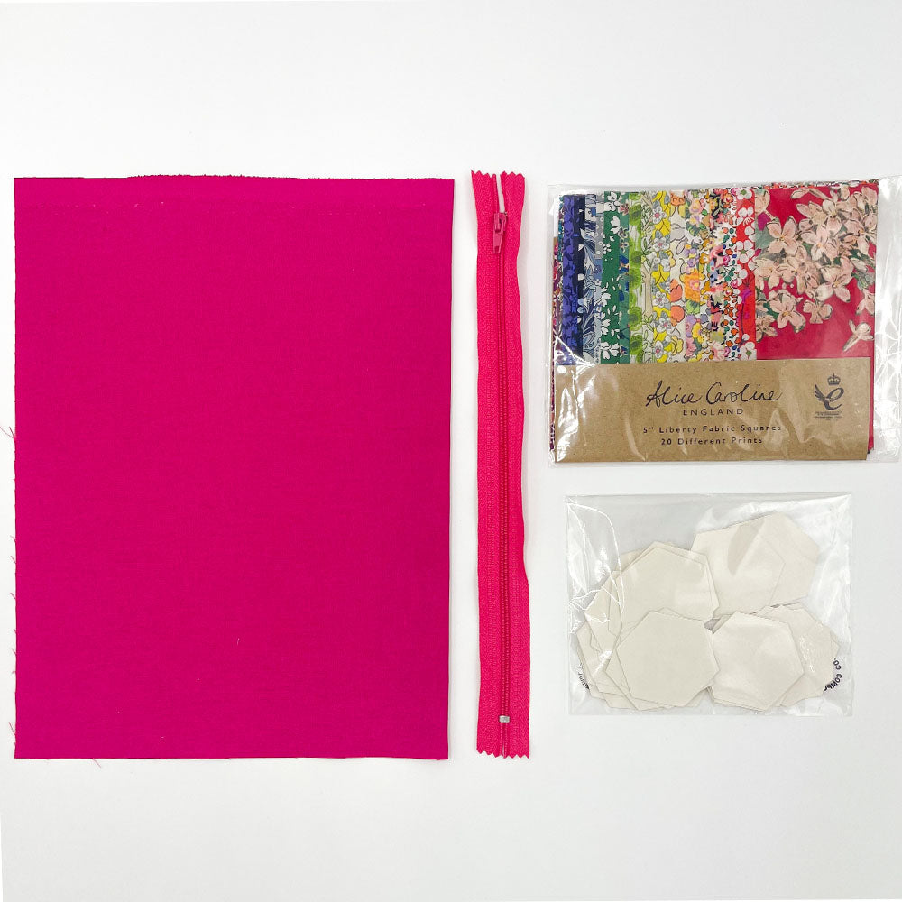 Alice Caroline - Hexagon pouch kit