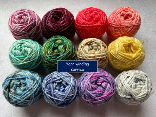 Yarn winding service