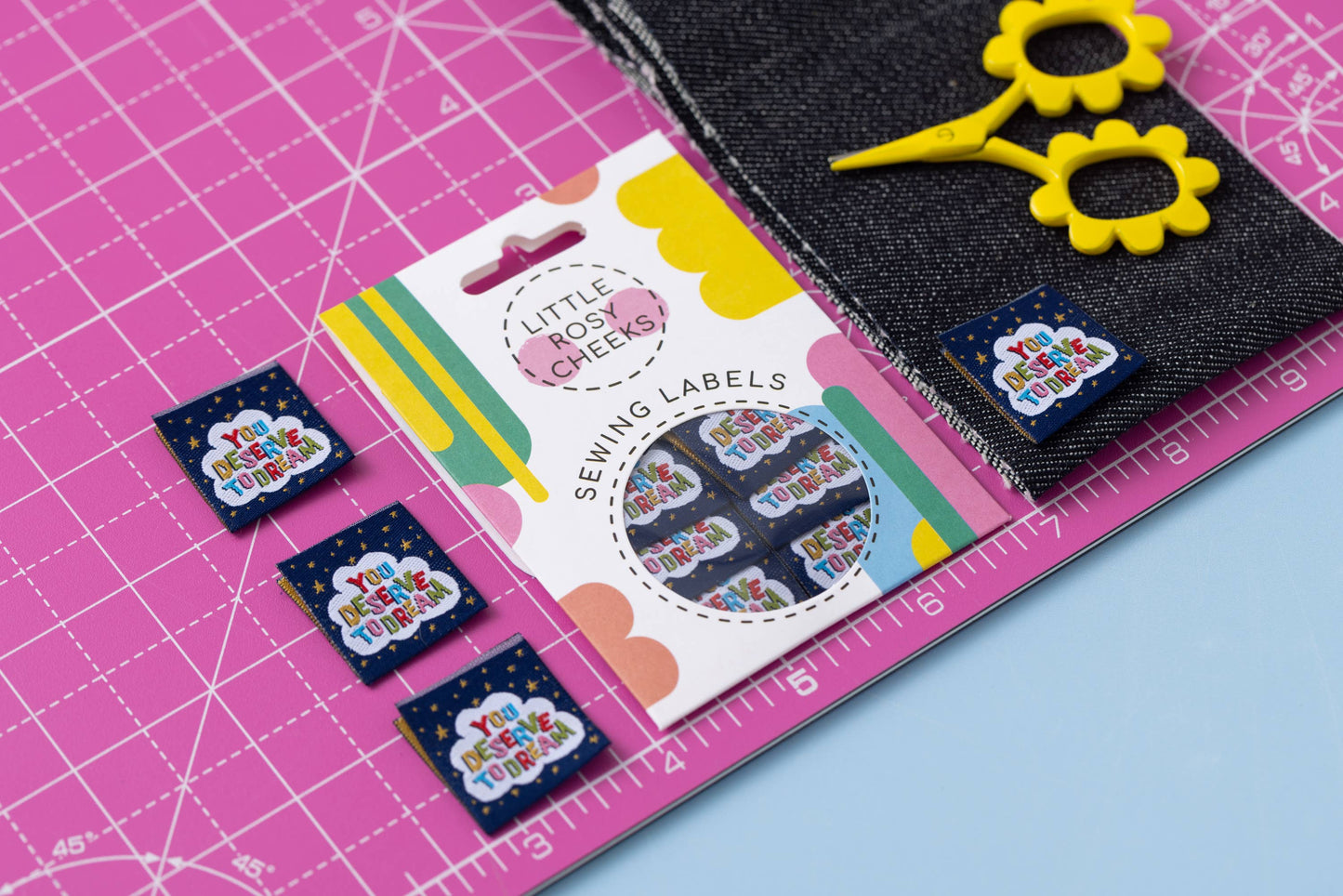 Deserve to dream - Sewing Labels for Clothes and Gifts